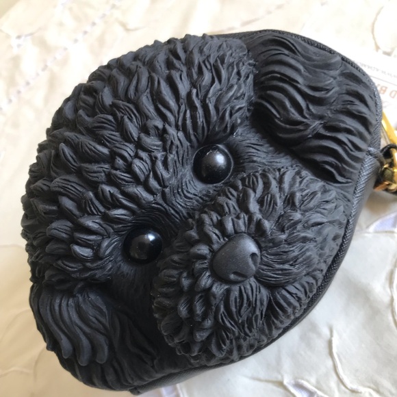 Adamo 3D Bag Originals Black Poodle Wristlet Bag Unique Realistic Clutch Bag - Picture 10 of 17